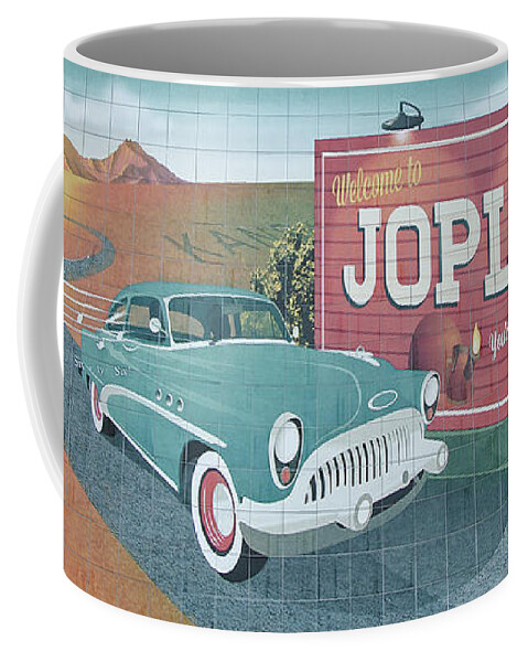 Joplin Route 66 Coffee Mug featuring the photograph Joplin Route 66 by Susan McMenamin