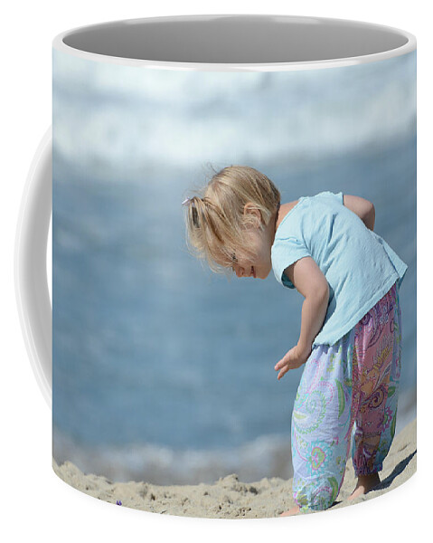 Toddler Coffee Mug featuring the photograph Joys Of Childhood by Fraida Gutovich