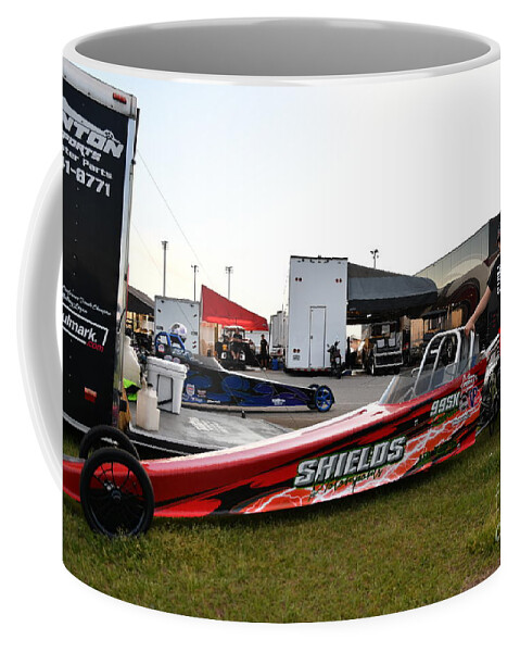Drag Coffee Mug featuring the photograph Junior Drag Racing March 2017 by Jack Norton