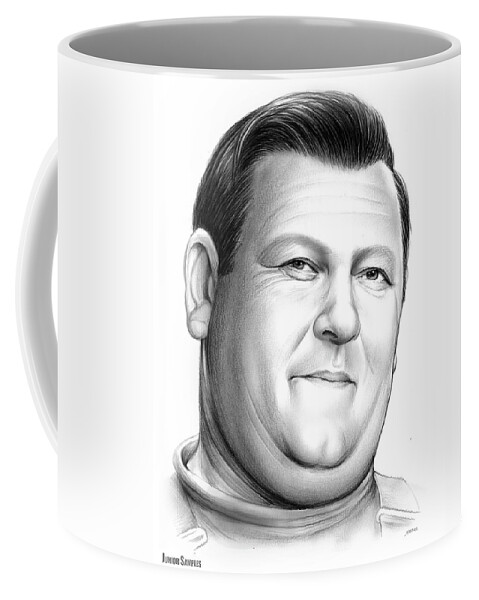 Junior Samples Coffee Mug featuring the drawing Junior Samples by Greg Joens