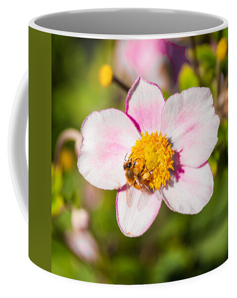Flower Coffee Mug featuring the photograph Just A Little Sip. by Charles McCleanon