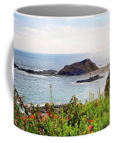 Paradise Coffee Mug featuring the photograph Just Another Montage Day at the Beach by Robert Meyers-Lussier