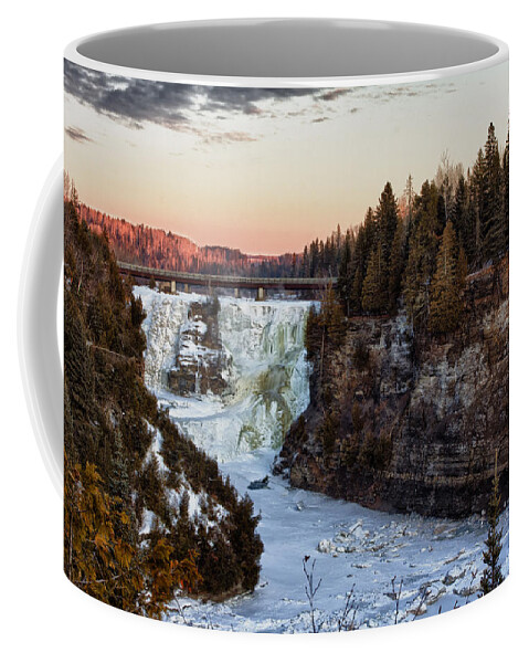 Kakabeka Falls Coffee Mug featuring the photograph Kakabeka Falls by Jakub Sisak