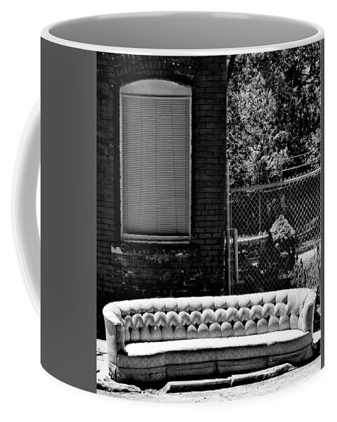 Kansas City Coffee Mug featuring the photograph Kansas City Couch by Gia Marie Houck