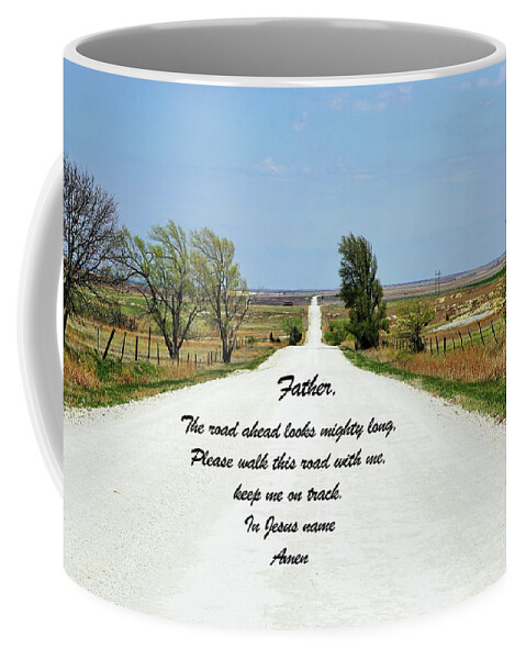 Kansas Coffee Mug featuring the photograph Kansas road by Merle Grenz