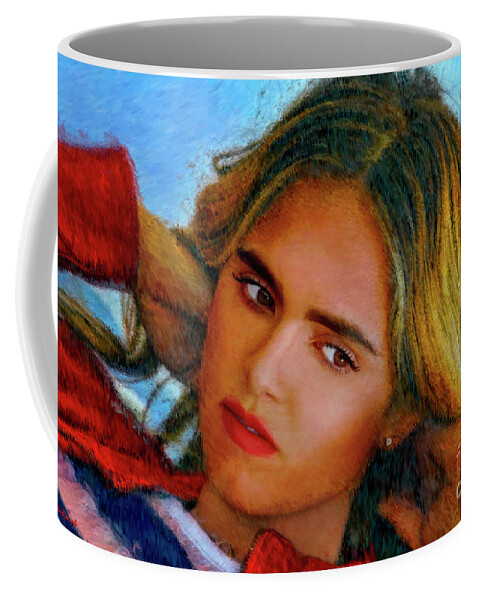 Kassidy Ramirez Coffee Mug featuring the photograph Kassidy S Ramirez by Blake Richards