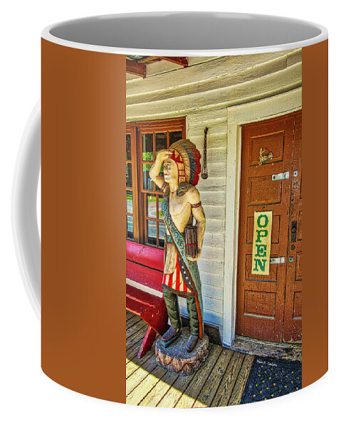 Wooden Indian Coffee Mug featuring the photograph Kawliga by Dale R Carlson