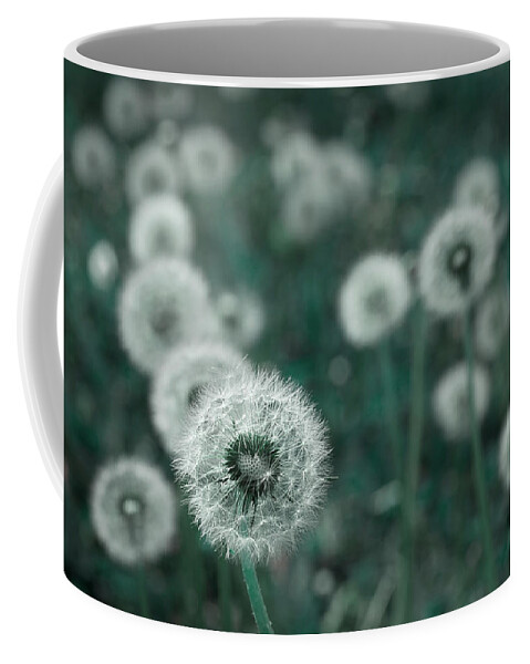 Dandelion Coffee Mug featuring the photograph Keep Wishing by Mike Eingle