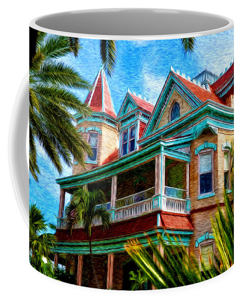 Key West Southern Most Hotel Coffee Mug featuring the photograph Key West Southern Most Hotel by Bill Cannon