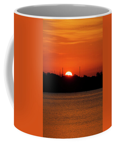 Orange Coffee Mug featuring the photograph Key west Sunrise 34 by Bob Slitzan