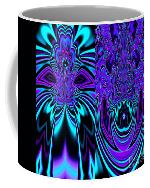 James Smullins Coffee Mug featuring the digital art King and Queen by James Smullins