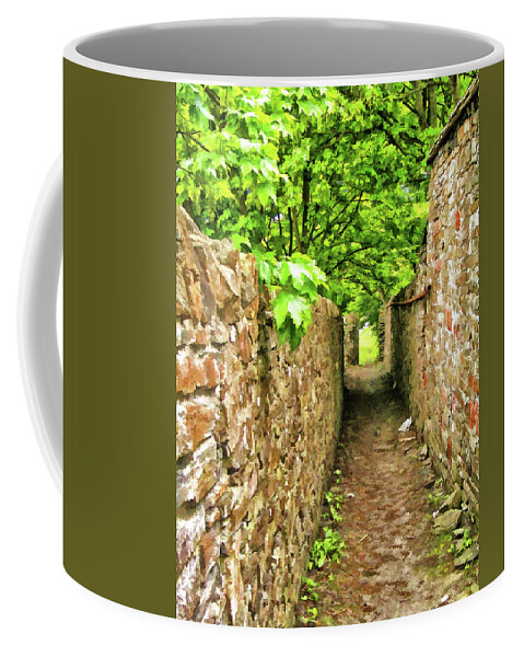 Kirkwall Coffee Mug featuring the photograph Kirkwall Walk by Monroe Payne