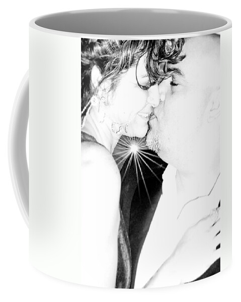 Kiss Coffee Mug featuring the photograph Kissesssssss...... by WaLdEmAr BoRrErO