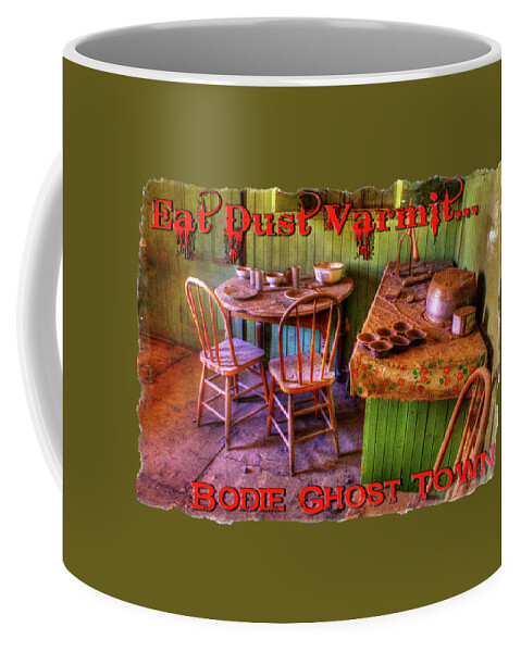 Bodie Coffee Mug featuring the photograph Kitchen Table Bodie California by Roger Passman