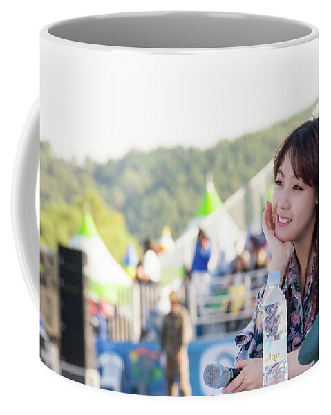 Korean Girl Group Coffee Mug featuring the photograph Korean Girl Group by Jackie Russo