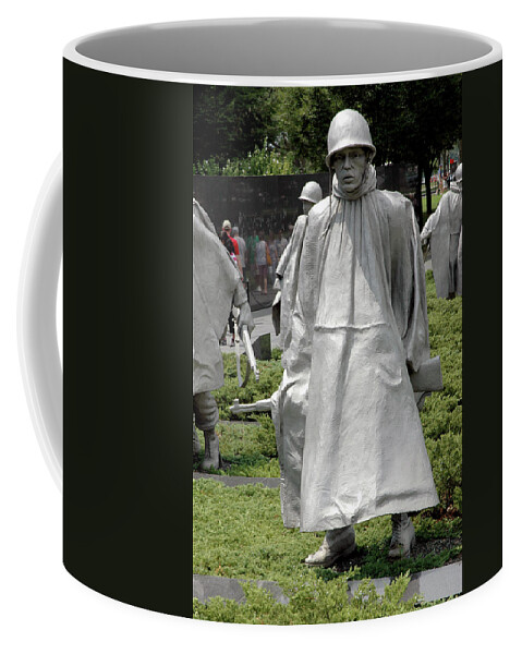 Usa Coffee Mug featuring the photograph Korean War Memorial by LeeAnn McLaneGoetz McLaneGoetzStudioLLCcom