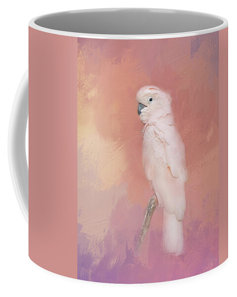 Bird Coffee Mug featuring the photograph Kramer The Moluccan Cockatoo by Theresa Tahara