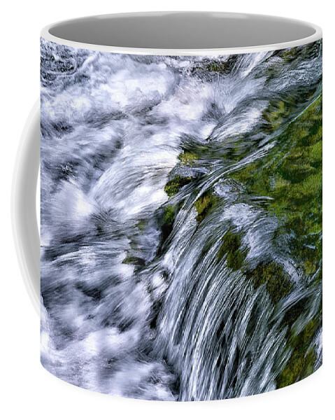 Top Artist Coffee Mug featuring the photograph Krka Rapids by Norman Gabitzsch