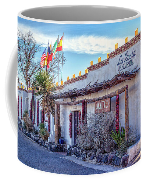 La Posta Coffee Mug featuring the photograph La Posta by Diana Powell