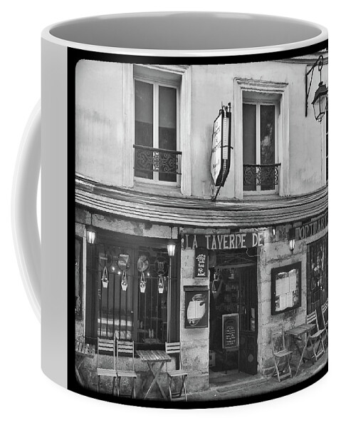 Frank Dimarco Coffee Mug featuring the photograph La Taverne De Montmartre, Paris by Frank DiMarco