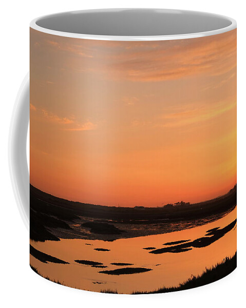 Lagoon Coffee Mug featuring the photograph Lagoon at Sunset by Angelo DeVal