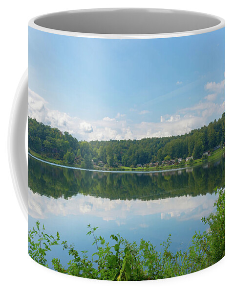 Reflections Coffee Mug featuring the photograph Lake Junaluska #3 September 9 2016 by D K Wall
