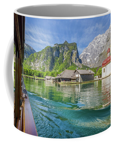 Alpine Coffee Mug featuring the photograph Lake Konigssee by JR Photography