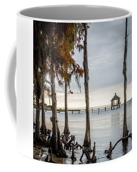 Lake Pontchartrain Coffee Mug featuring the photograph Lake Pontchartrain by Paul Freidlund