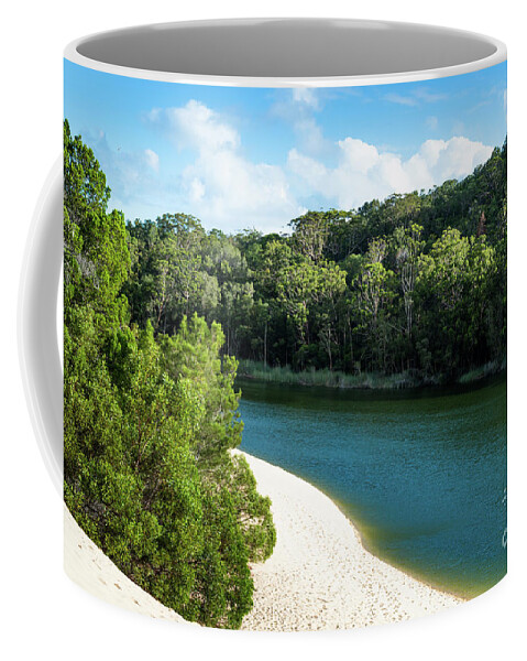 2017 Coffee Mug featuring the photograph Lake Wabby by Andrew Michael