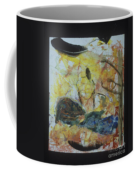 Lakota Pieta Coffee Mug featuring the painting Lakota Pieta - BGLAK by Fr Bob Gilroy SJ