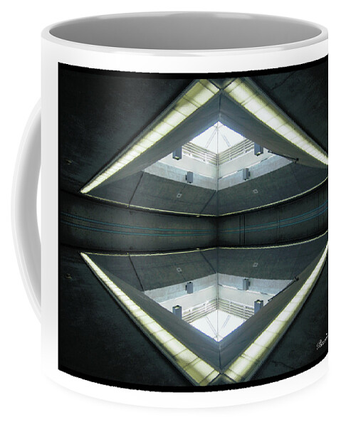Space Coffee Mug featuring the photograph Landing Bay by Rachel Garcia-Dunn
