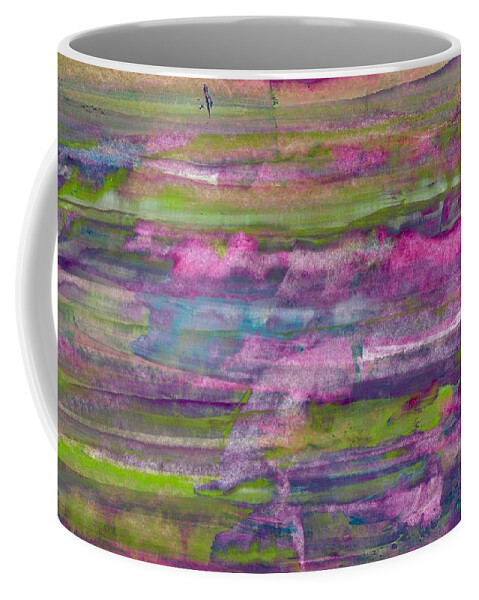 Art Coffee Mug featuring the painting I dream in color... by Monica Martin
