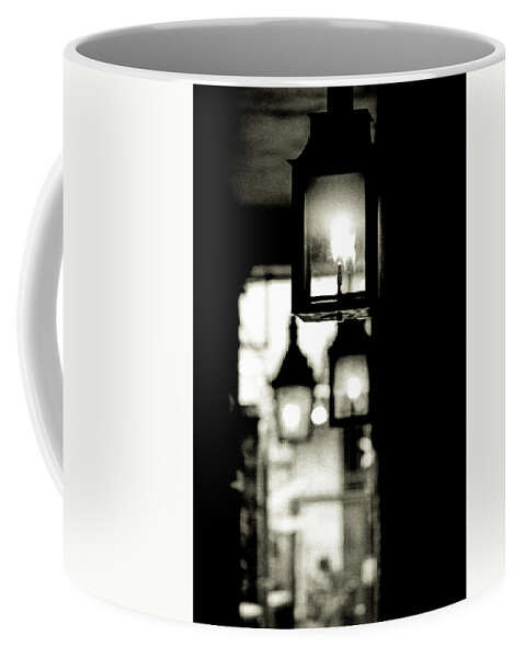 Lanterns Coffee Mug featuring the photograph Lanterns Lit by KG Thienemann