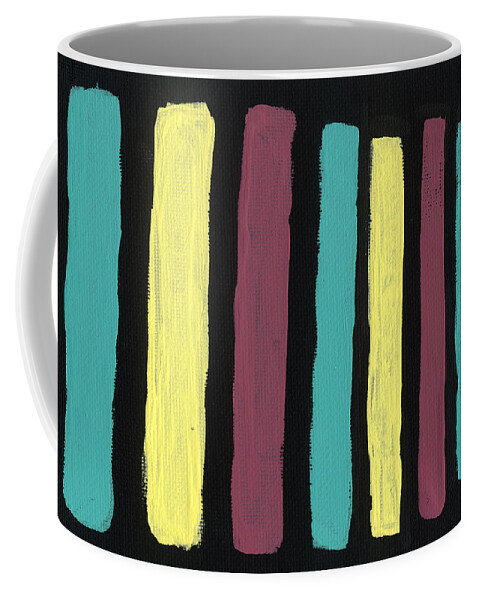 Large. Family Coffee Mug featuring the painting Large Family by Phil Strang