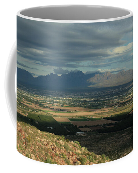 Las Cruces Coffee Mug featuring the photograph Las Cruces by David Diaz