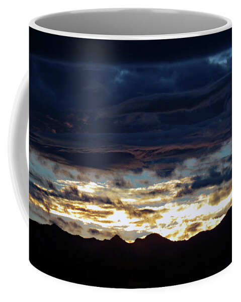 Nature Coffee Mug featuring the photograph Las Vegas Sunset II by Carl Deaville