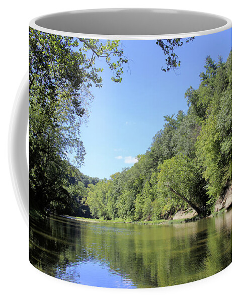 Water Coffee Mug featuring the photograph Lazy Sugar Creek by Scott Kingery