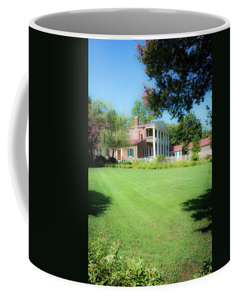 He Hermitage Nashville Tennessee Coffee Mug featuring the photograph Lazy Summer Day - The Hermitage by James L Bartlett
