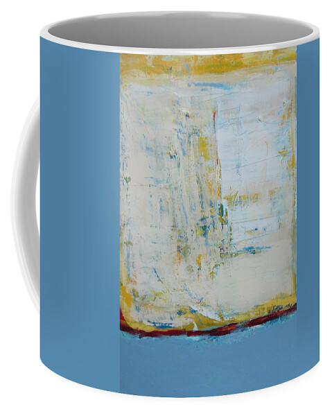 Art Coffee Mug featuring the painting Le the, le jazz and you by Francine Ethier