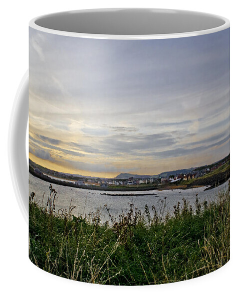 Evening Landscape Coffee Mug featuring the photograph Leading to the Twilight. by Elena Perelman