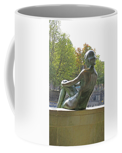 Bronze Coffee Mug featuring the photograph Leaning Back by Ian MacDonald