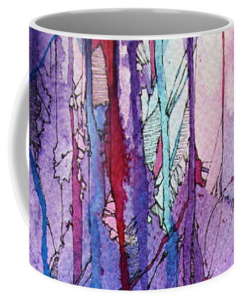 Learn Coffee Mug featuring the painting Learning To Weather The Storm by Rebecca Davis