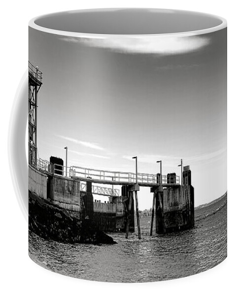 Isleboro Coffee Mug featuring the photograph Leaving Lincolnville by Olivier Le Queinec