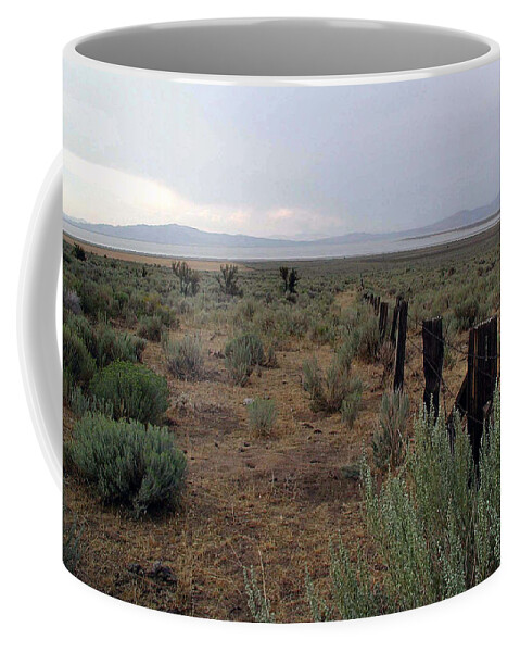 Nevada Coffee Mug featuring the photograph Leaving Reno by DArcy Evans