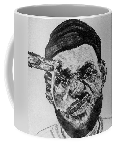 Man Coffee Mug featuring the photograph Lebron James by Rachel Natalie Rawlins