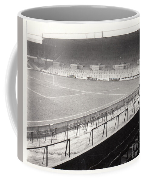 Leeds United Coffee Mug featuring the photograph Leeds - Elland Road - The Kop 2 - 1970 by Legendary Football Grounds