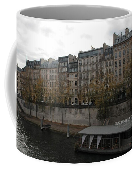 Paris Coffee Mug featuring the photograph Les Jardins du Pont Neuf by Christopher J Kirby