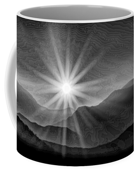 Art Coffee Mug featuring the photograph Let There Be Light by Susan Eileen Evans