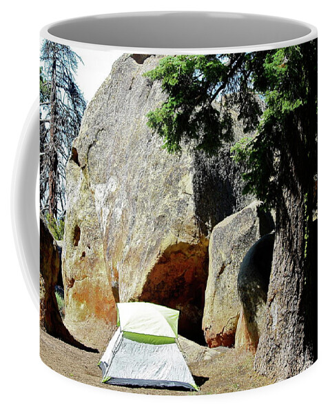 Mountains Coffee Mug featuring the photograph Let's Go Camping by Diana Hatcher
