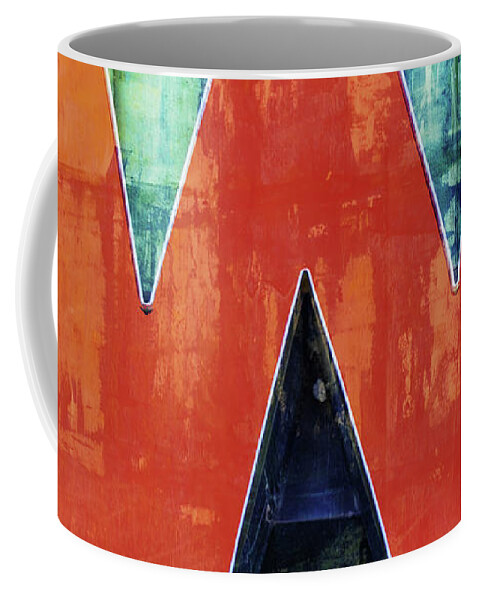 Alphabets Coffee Mug featuring the photograph Letter W - Textured by Nikolyn McDonald